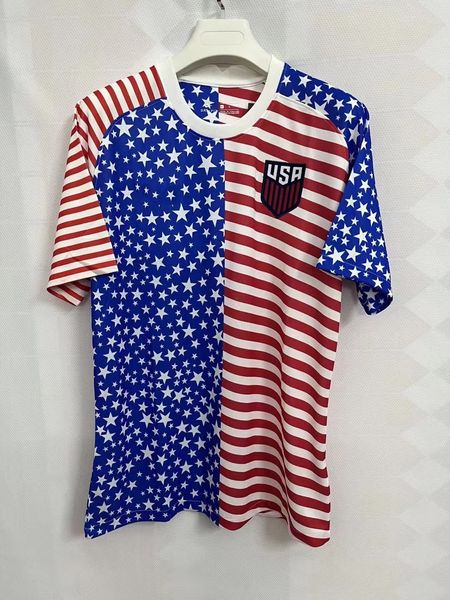 

men's t-shirts old and new american retro jersey usa national team soccer clothing child wear soccer training jersey, White;black