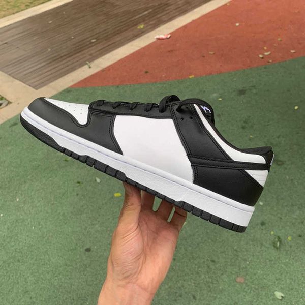 

mens casual shoes skateboard shoe black and white panda women men trainer platform limited edition designer trainers sneakers