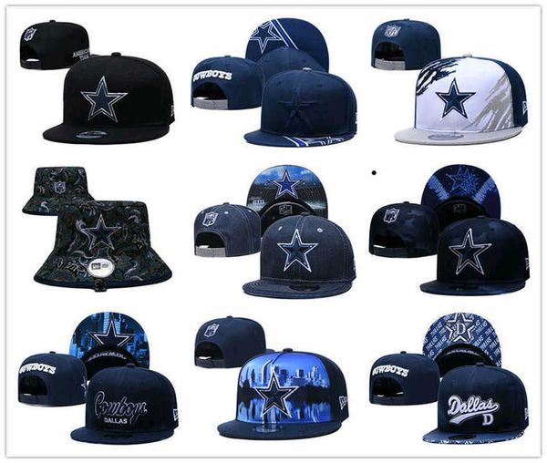 

snapbacks dallas''cowboys''men football hats cap adjustable fit hat, Black;white