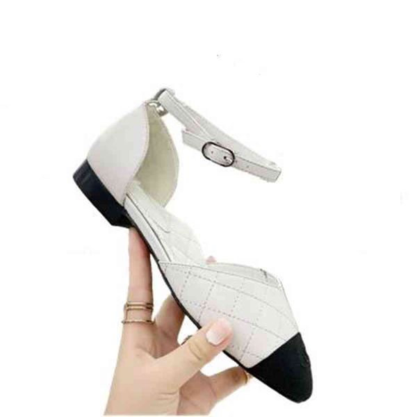 

dress shoes spring summer women brand shoes designer woman flat lady suede lamb genuine leather sandal, Black