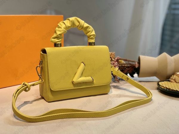 

twist mm bb bag handbag women designer scrunchie handle totes luxurys cross-body carry lock bags m58691 m58571, Red;black