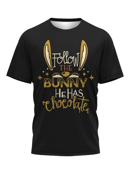 

slogan graphic crew neck tee m7qf#, White