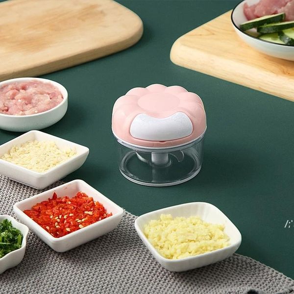 Ferramentas Vegetais Multi-função Alho Moagem Moagem Chopper Manual Alho Pressione Alimentos Cortador de Alimentos Cortador De Carne De Carne Gadgets CCE13935