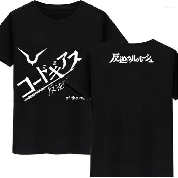 Camisetas masculinas Anime unissex Cod