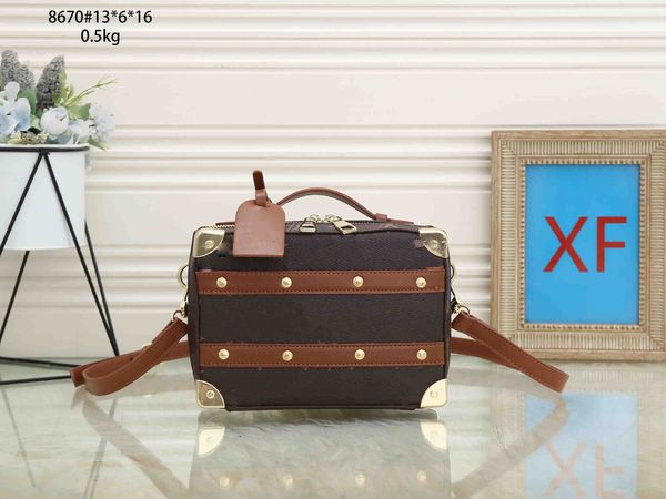 

women's designers luxury famous shoulder bag totes purse handbag message bags cluth brand classic crossbody pu lady #8670 mini 16cm old