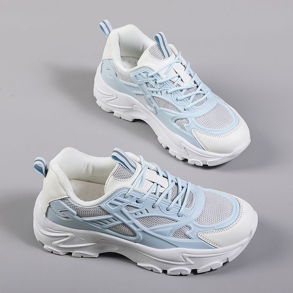 

shoe daddy shoes casual sneakers cross border large size 35-40, Black