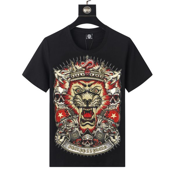 

2022ss designers t shirt summer europe paris polos american stars fashion mens tshirts star satin cotton casual t-shirt women mans tees blac, White;black