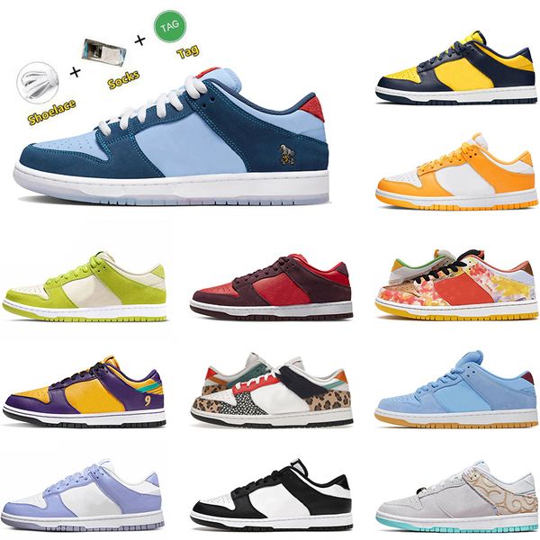 

2022 designer mens women running shoes white black unc green apple sail grey fog phillies syracuse panda why so sad lilac argon low trainers