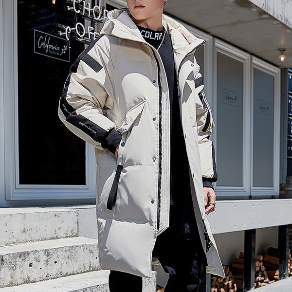 

new mens down jackets winter puffer jacket hooded thick coat designer sports parkas luxury men couples parka winters coats keep warm overcoa, Black