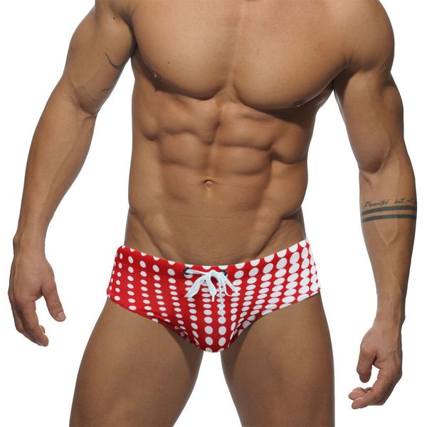 Star USA Flag Pattern Mens Maiô UXH Swimwear Boy's Swimming Boxer Briefs Atacadista U063