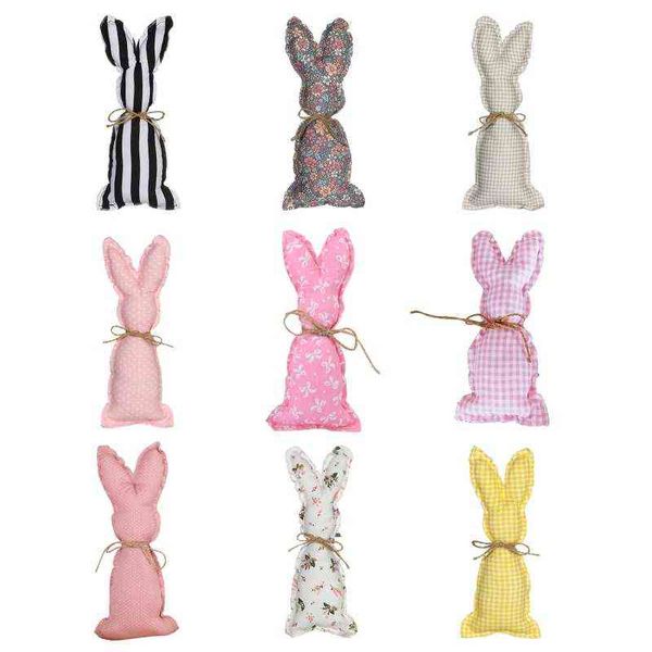 Accessori per le vacanze per bambini Forniture per lo stress per adulti Hanging Rabbit Easter Plush Crafts Atmosphere Pendant J220729