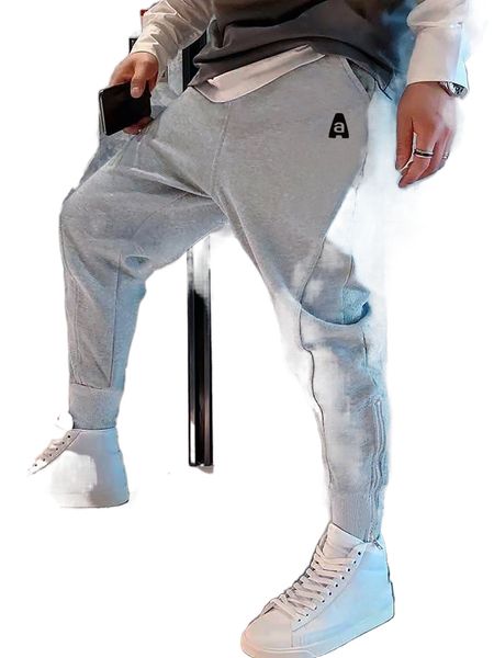 

men letter graphic drawstring waist sweatpants l3bk#, Black