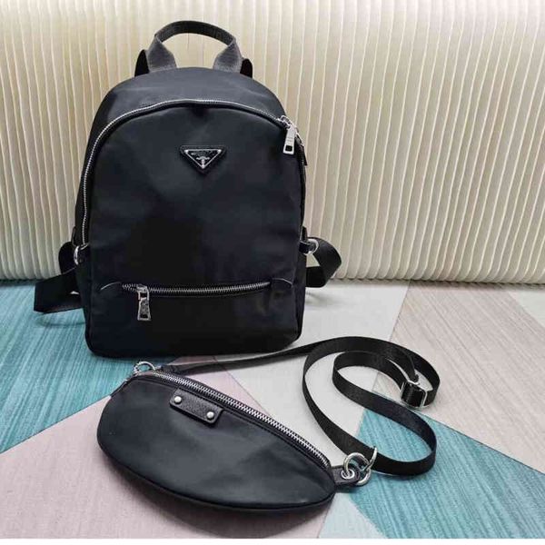 

new parachute nylon strap men's and women's same backpack fashion backpack travel bag shopping schoolbag purse outlet