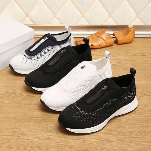 

fashion casual shoes leather silk splicing black white blue increase platform shoes party couple daddy sneakers outdoor mens women trainners