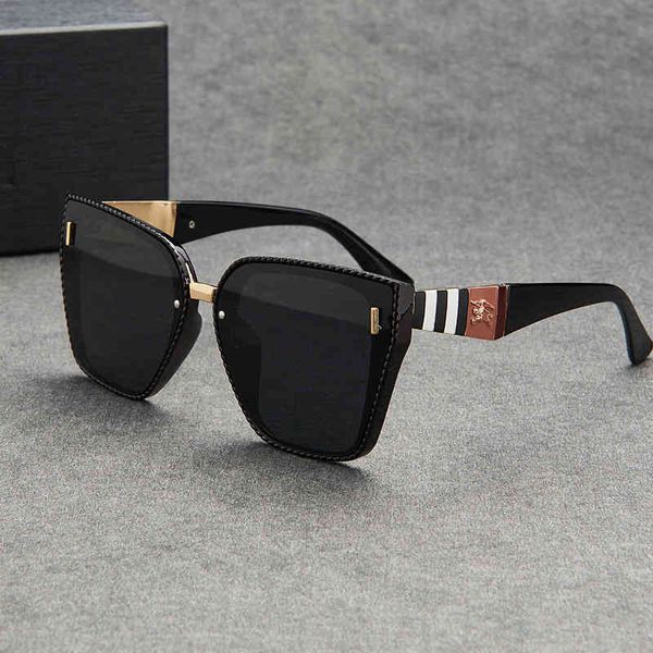 

2022 new fashion sunglass men's sunglass chaojie pai women's 289, White;black