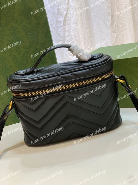 

672253 women bag marmont series mini handbag classic letter pattern design cosmetic bags fashion handbags designers messenger