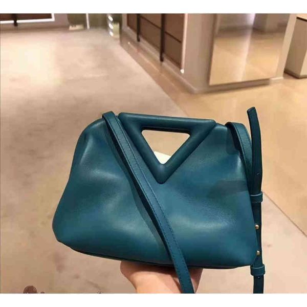 

leather venetas bottegav women's bag inverted triangle handbag clip candy dumpling cloud one shoulder messenger 8ivx