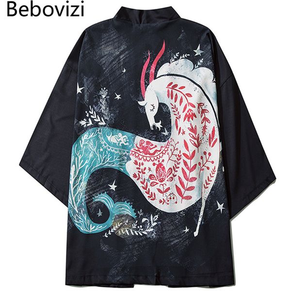 

samurai costume women kimono shirt clothing fashion constellation aries black jacket japanese cardigan men haori yukata, Red