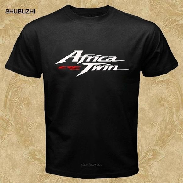 T-shirt Giappone Moto Moto Hon Africa Twin Crf 1000 L Crf1000 Avventura Cotone Casual Top Tee Stampato Top Tee 220504