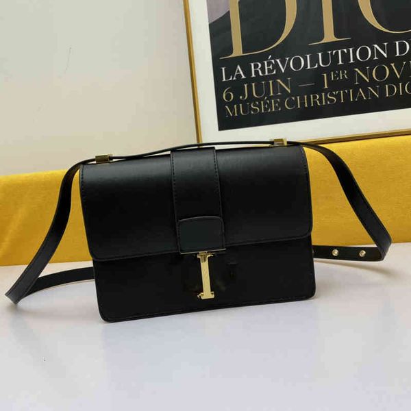 

evening bags cd cowhide autumn and winter tofu bag messenger female bag high-grade single shoulder metal buckle
