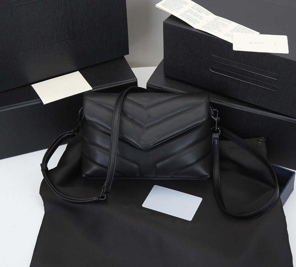 

7a quality bag fashion shoulder women loulou toy designer crossbody mini leather purse