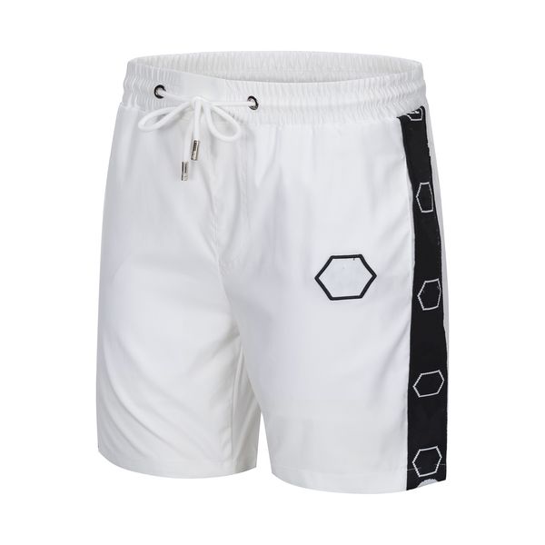 

2022 summer men's shorts designer casual sports fashion quick dry beach shorts black and white letters printing asian size s-xxxl, White;black