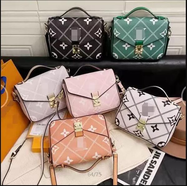 

lvs ysls louiseity viutonity vuttons womens shouwomens shoulder bags onthego fashion leather totes designers handbags bag purse flower ladie, Red;black