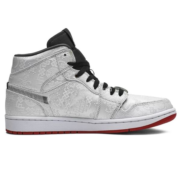 

brand shoes jumpman clot 1 mid fearless basketball 1s sneakers cu2804 100