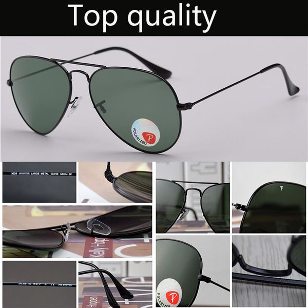 

real glass lenses polarized sunglasses men women metal frame quality men mowan sunglasses male sun glasses oculos gafa2519, White;black