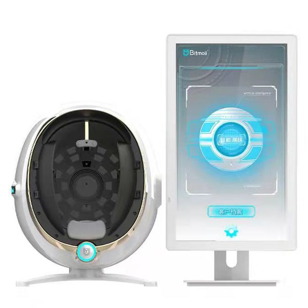 

portable 3d face skin analysis beauty items equipment analysis facial care skin analyzer salon machines skin test device price for sale