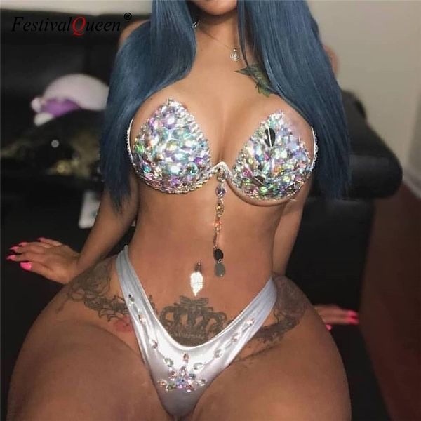 

shiny s bra brief set women halter bra panty two piece set summer beach outfits rave festival lingerie sets y200415, Red;black