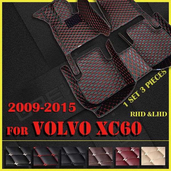 

car floor mats for volvo xc60 2009 2010 2011 2012 2013 2014 2015 custom auto foot pads automobile carpet cover