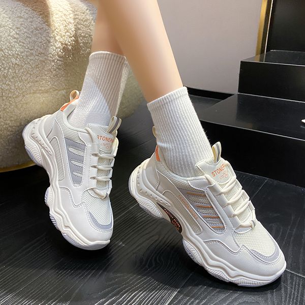 

new instagram fashion casual sports dad shoe girl size 35-40, Black