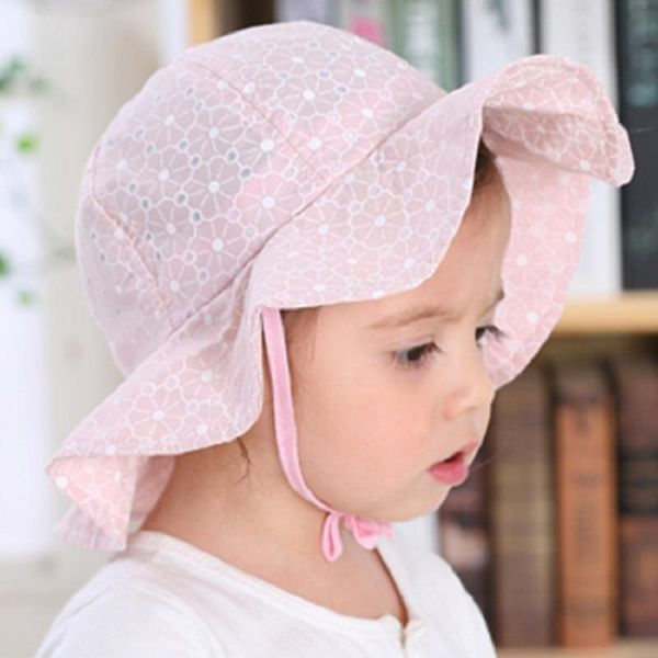 

caps & hats girls hat summer princess for children's sun cap baby capcaps, Yellow