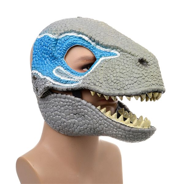 Маски для вечеринок динозавр мировой маски с открытием челюсти Tyrannosaurus rex Halloween Cosplay Costum