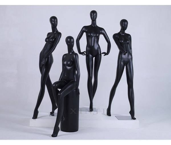 

female mannequin white&black model different pose customized factory, Khaki
