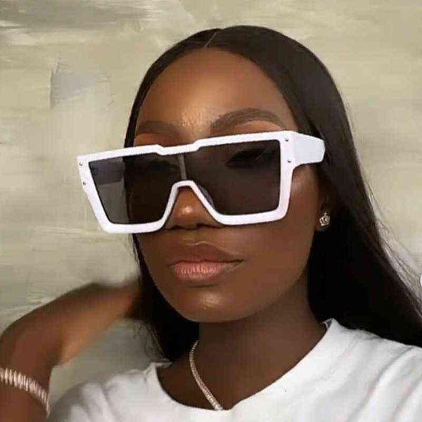 

sunglasses oversized white vintage acetate designer glasse luxury brand big frame sun glasses 220321, White;black