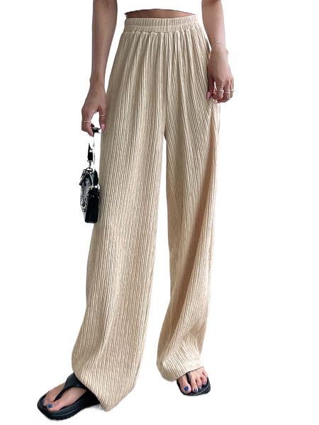 

dazy high waist wide leg pants 96bo#, Black;white