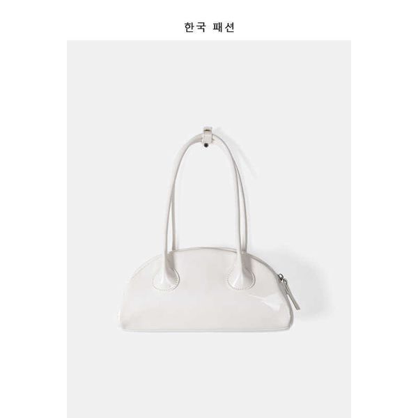 

2021 new korean minority design patent leather candy color dumpling bag women's trend versatile texture one shoulder armpit