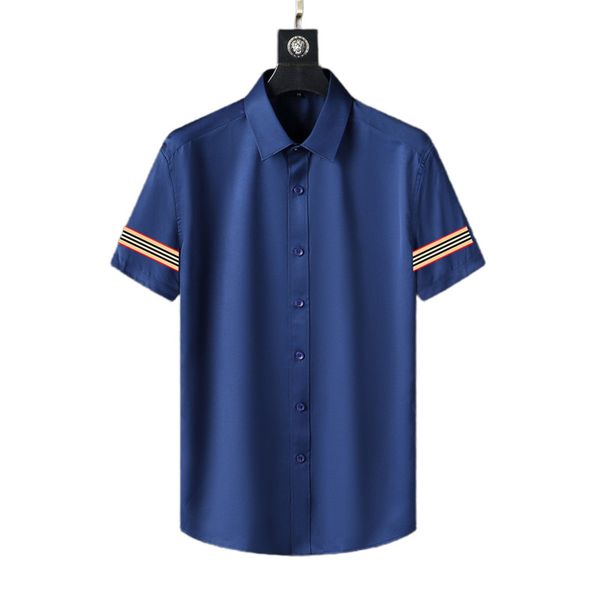 

mens dress shirts business fashion casual plaid designers shirt brands men spring solid color formal luxury clothing spring autumn striped c, White;black
