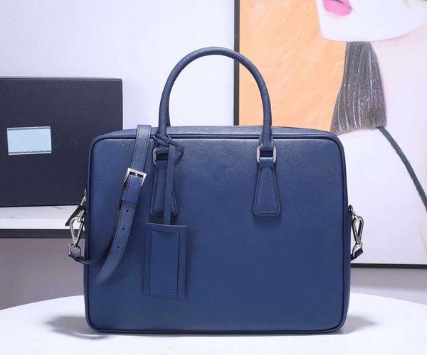 

bags galleria saffiano briefcase triangle business designer men's black briefcases shoulder bags computer handbags lapy8ku#