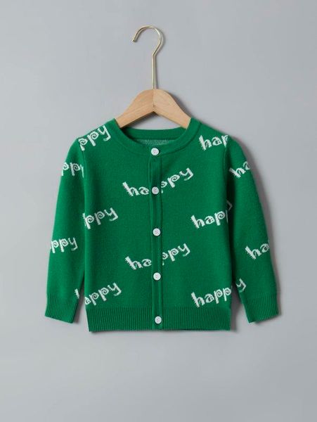 

toddler boys letter graphic button up cardigan she, Blue