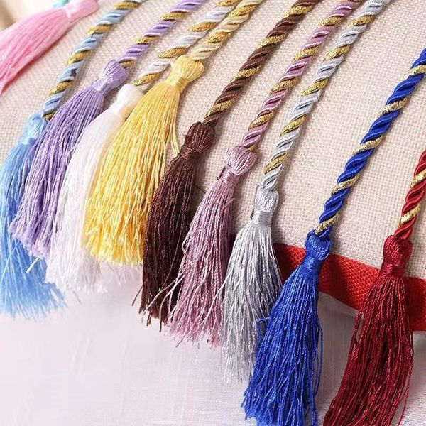 Другой домашний декор красочный занавес Tiebacks Ball Macrame Tassel Clips Clips веревочные ремни удержание держателя аксессуар для украшения другие