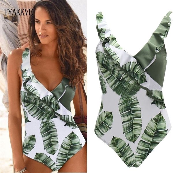 

2020 new swimwear women vintage 1pc swimsuit push up ruffle bathing suit plus size monokini xxl beach bodysuit female t200708, White;black