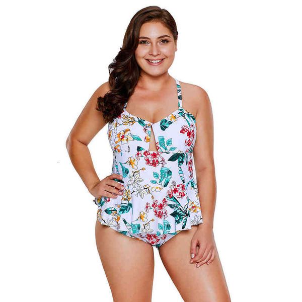 

designer women's swimsuit bikini size 4105 dimon ruffle halter, White;black