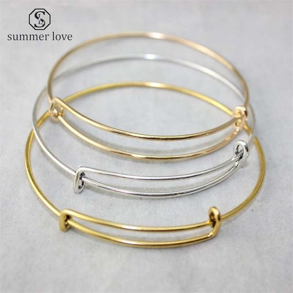 

10pcslot child adjustable wire bracelet bangle wrapped wrist cuff bangle bracelets womens united states jewelry 220716, Black