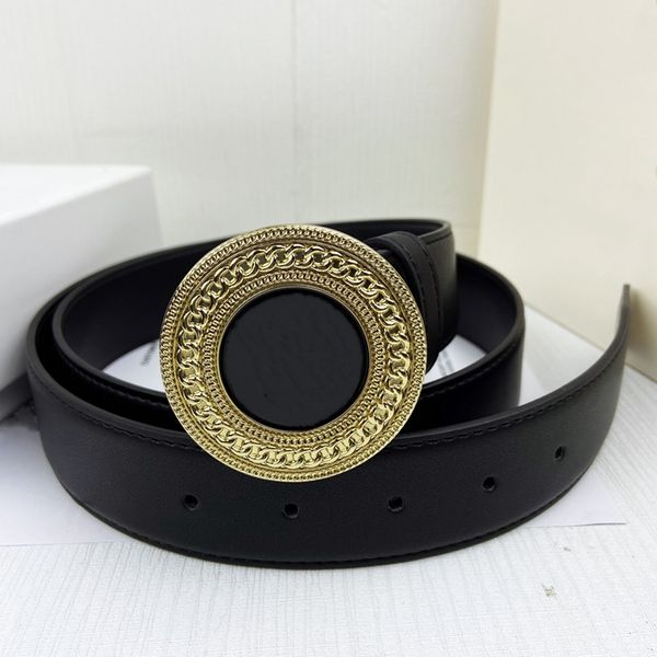 

fashion womens men designers belts leather black smooth buckle classic mythical character avatar belt width 3.8cm apparel accessories, Black;brown
