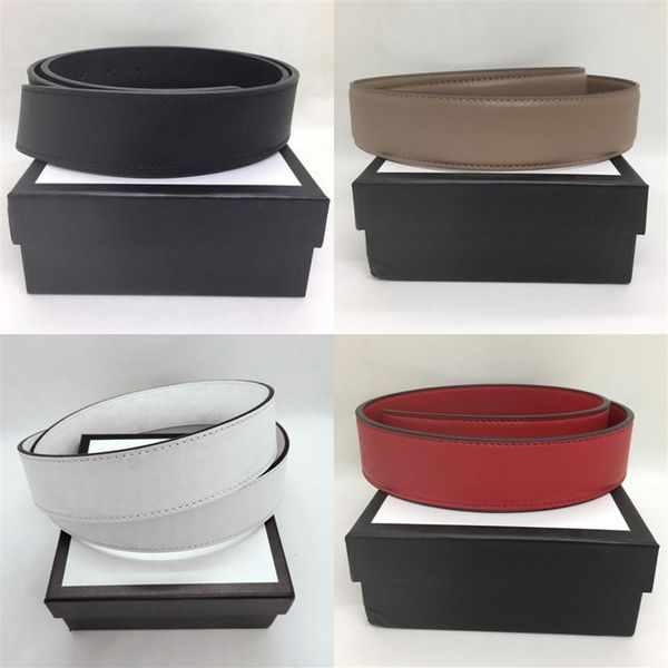 

men women solid belt womens genuine leather black and white color bronz buckle designer cowhide belts for mens272u, Black;brown