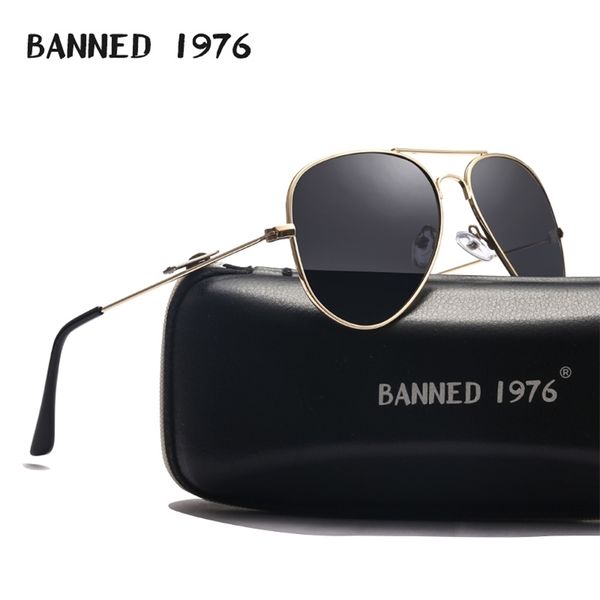 PROIBIDO 1976 Clássico HD Polarizado Metal Frame tion Sunglasses Designer Mulheres Homens Feminin Marca Vintage Óculos 220701