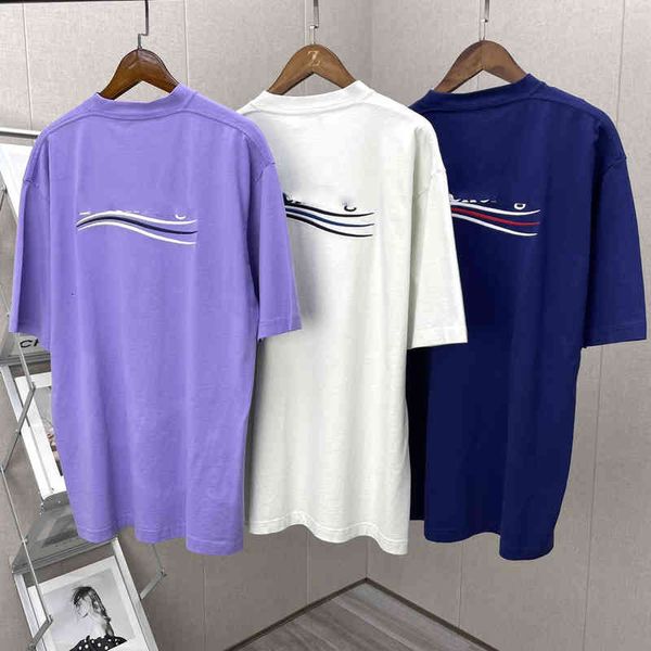 

women's t-shirt luxury summer classic cola stripe short sleeve t-shirt couple's versatile high, White